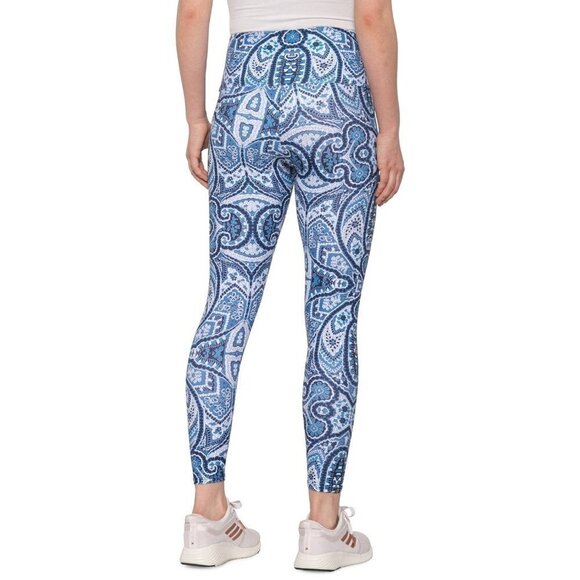 ONZIE High Midi Leggings Paisley - High Waist Blue - Picture 2 of 2